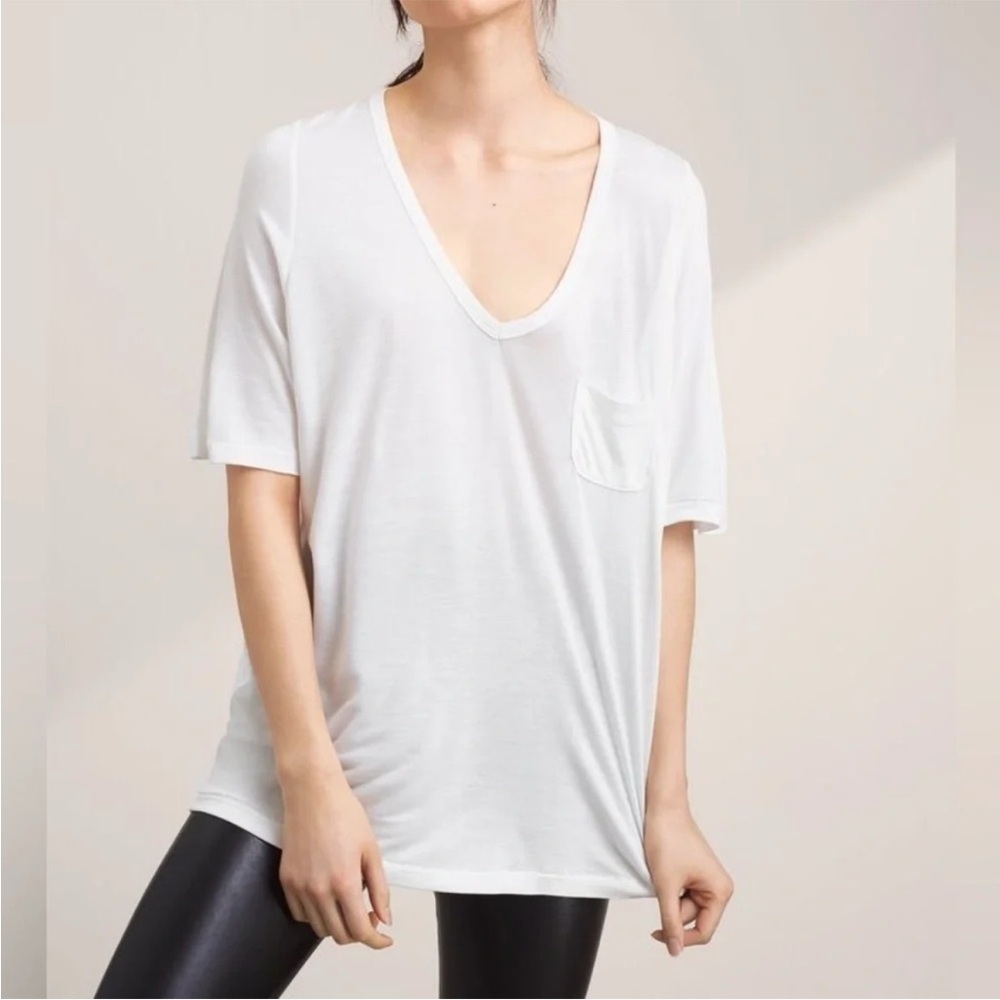 Aritzia  Wilfred Free Pocket T-shirt White Crew neck Short Sleeve Size XS